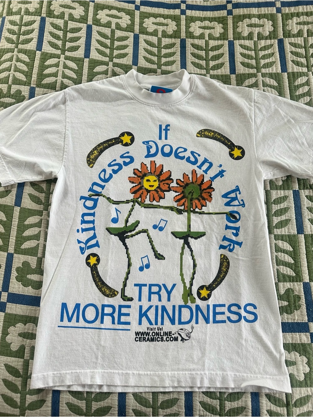 Online Ceramics tee small